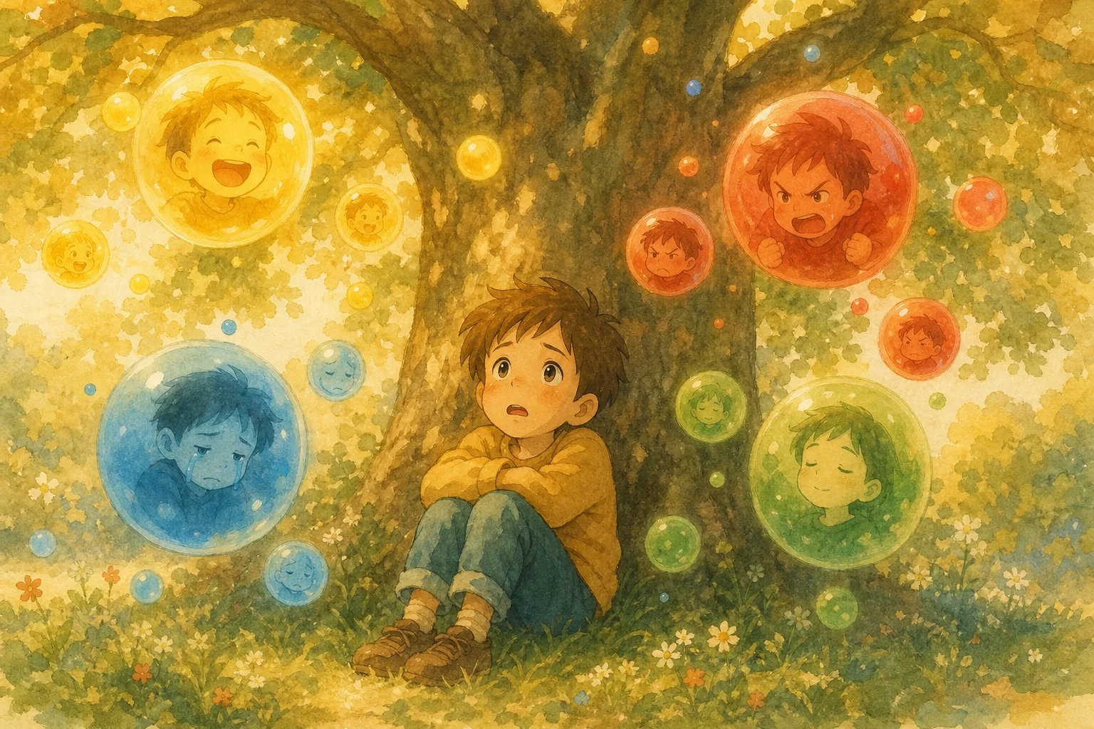 When Felix Felt Too Many Feelings at Once illustration